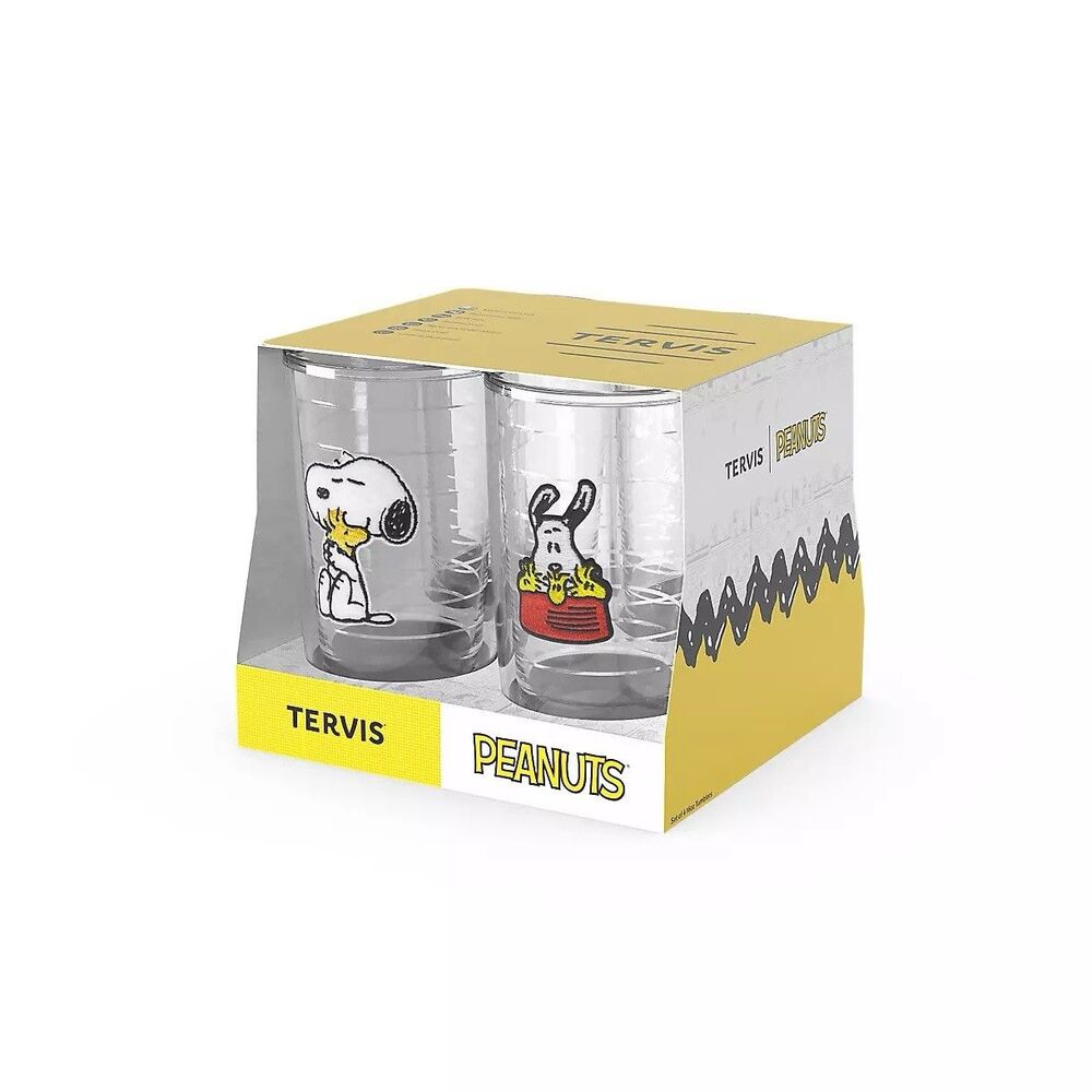 Tervis Peanuts - Best Buddies Collection 16oz Classic Tumbler 4-Pack Set Snoopy - Picture 10 of 11